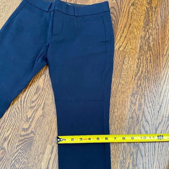 NWOT Banana Republic Sloan Pant - Navy Blue - Sz 0P* - Picture 9 of 12